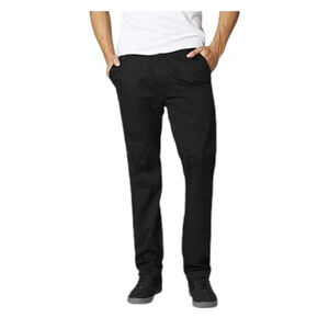 Fox Racing Men’s Throttle Chino Pants Black  Size 36 New